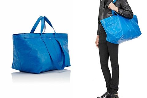 Z "ikea tašky" je módní hit. Vyrábí ji Balenciaga a stojí 50 tisíc