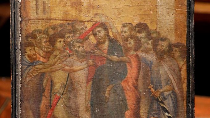 Vzácná malba od gotického mistra Cimabueho ze 13. století