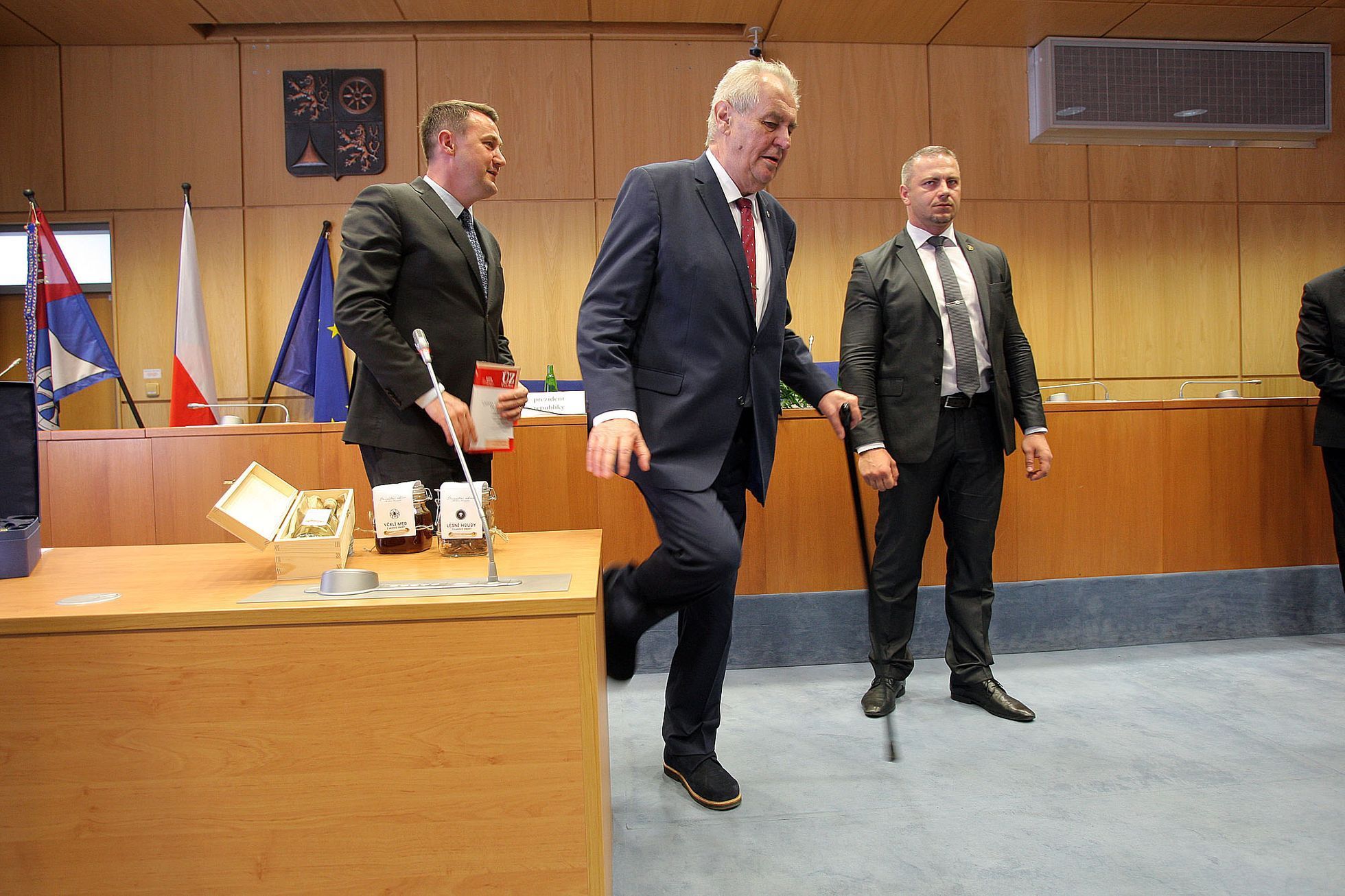 Miloš Zeman v Libereckém kraji