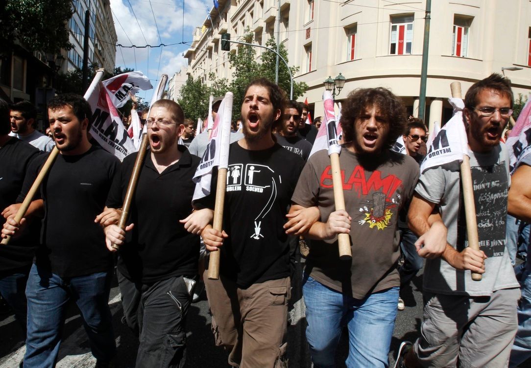 Řecké protesty