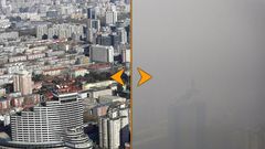 Smog - Čína - náhled grafiky