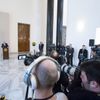 Miloš Zeman oznámil kandidaturu na prezidenta - jeho TK, aktivisté před Hradem
