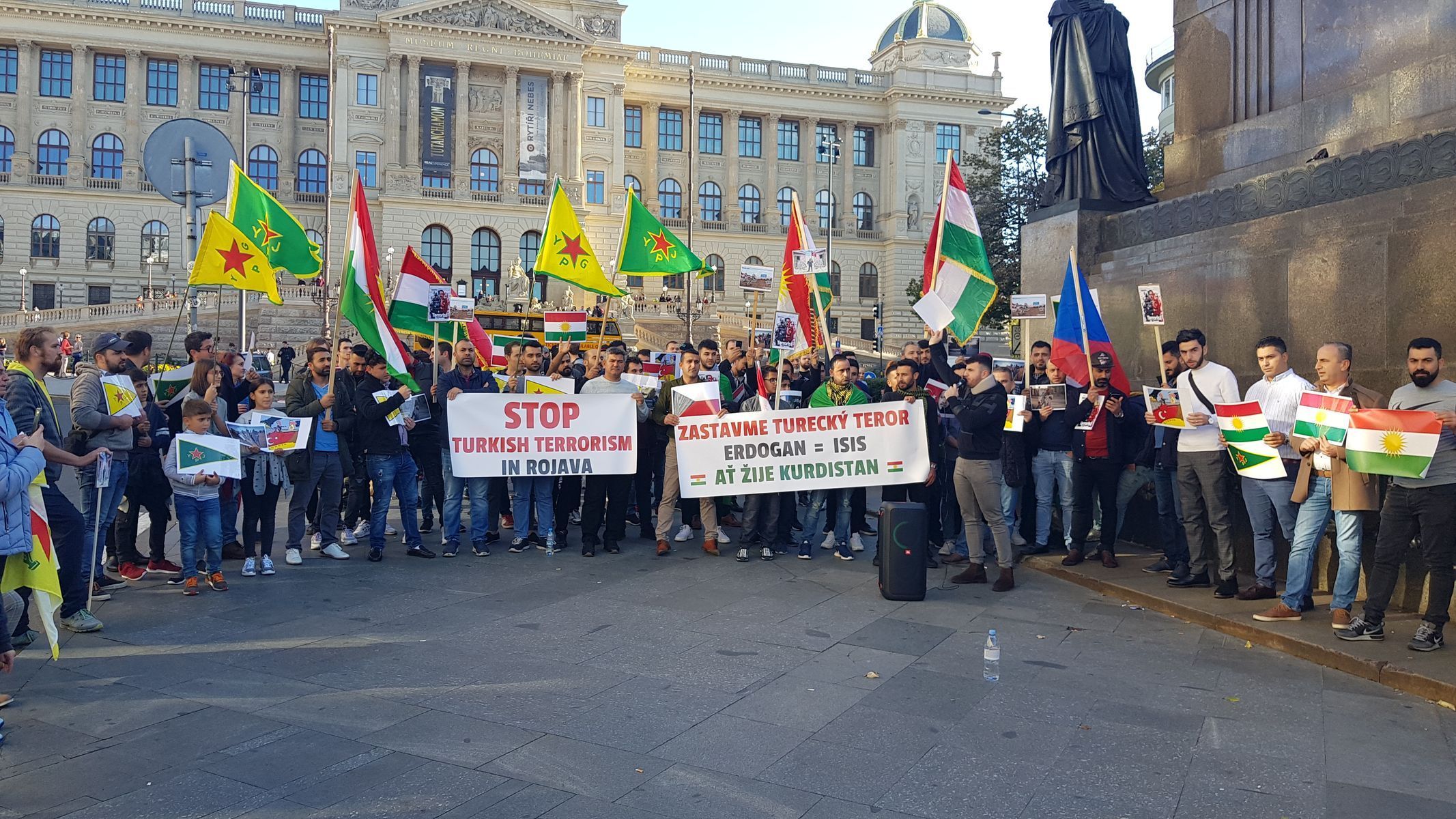 Demonstarce Kurdové