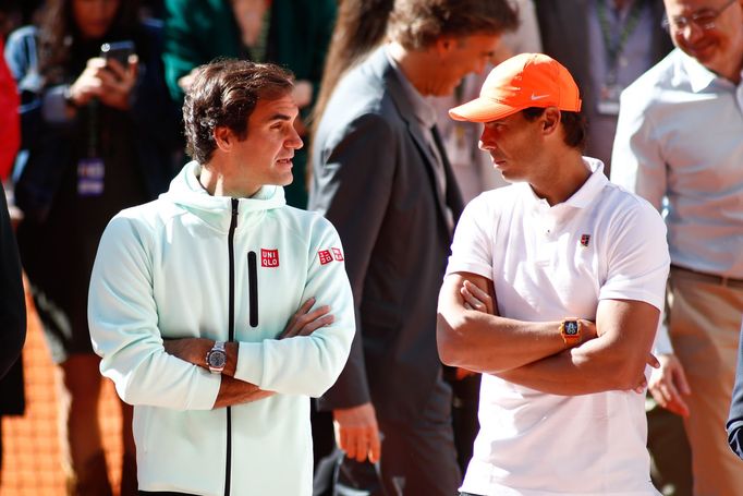 Roger Federer a Rafael Nadal