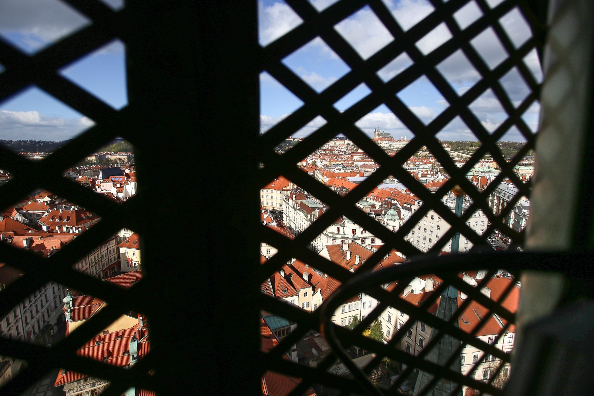 Staroměstská radnice a orloj se začíná opravovat, Praha