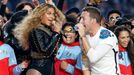 NFL, Super Bowl 50: Beyoncé a Chris Martin z Coldplay