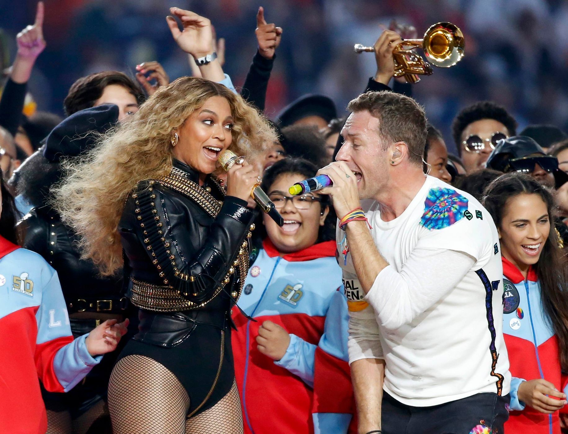 NFL, Super Bowl 50: Beyoncé a Chris Martin z Coldplay