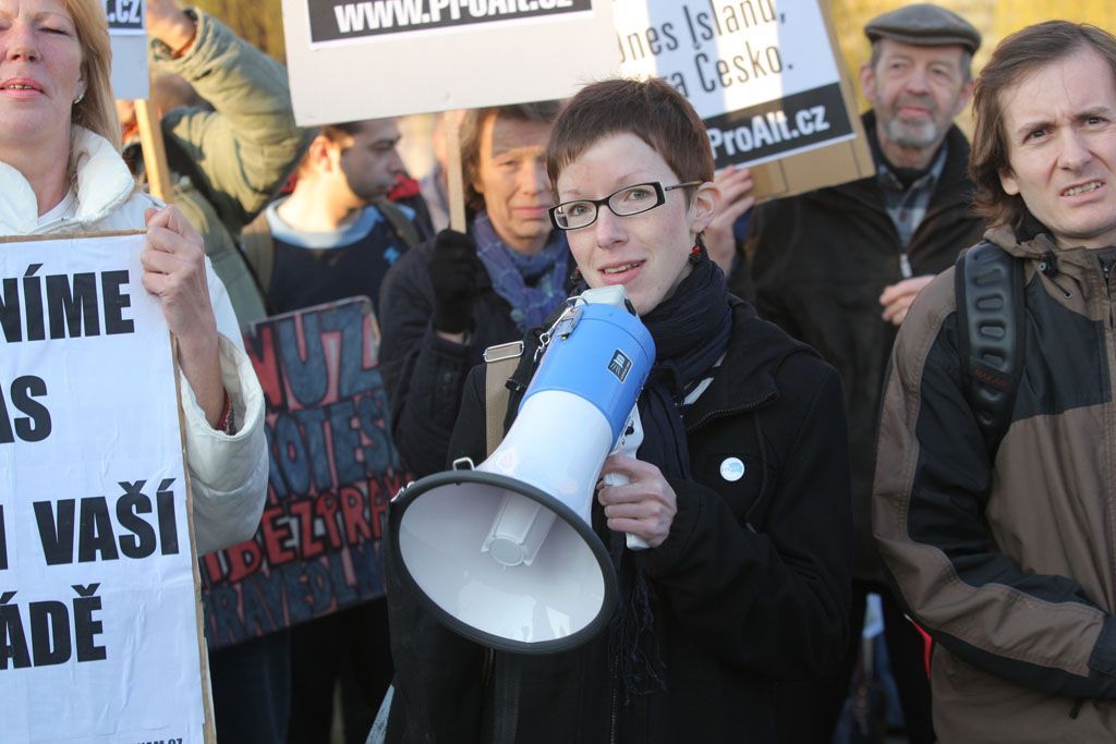 Protivládní demonstrace