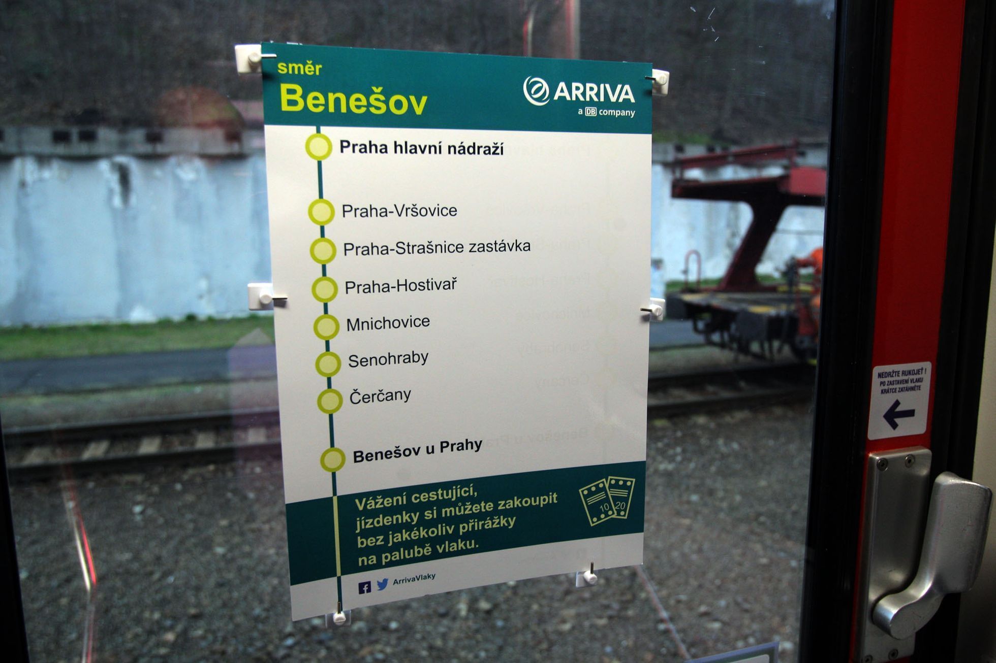 Arriva na trati Praha - Benešov