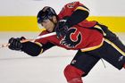 Formu ladí i velké hvězdy, například Jarome Iginla, který se v zápase Calgary s Vancouverem prosadil gólově.