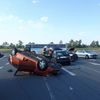 Nehoda tří aut zablokovala dálnici D1