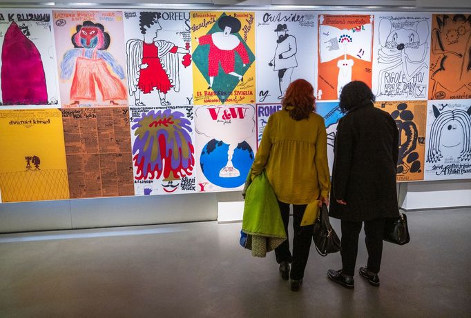 Snímek z výstavy věnované Ypsilonce v Domě fotografie.