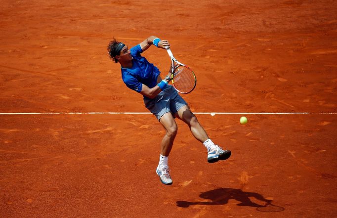 Rafael Nadal na masters v Madridu 2014