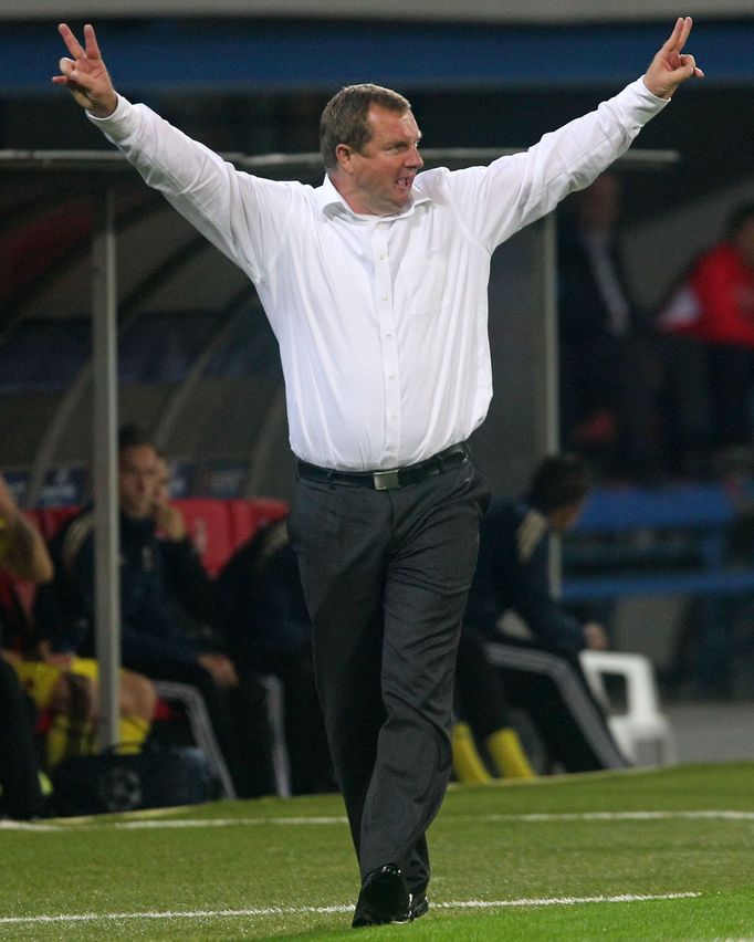 Fotbal, LM, Plzeň - Maribor: Pavel Vrba