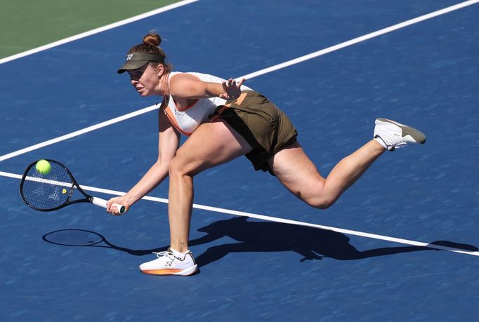 Linda Nosková ve třetím kole US Open 2025