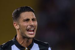 Fotbalista Udine se rouhal na hřišti, za trest si nezahraje jeden zápas