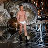 Neil Patrick Harris refers to a scene from the Oscar nominated film &quot;Birdman&quot; while hosting the 87th Academy Awards in Hollywood