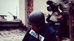 Novináři v Donbasu