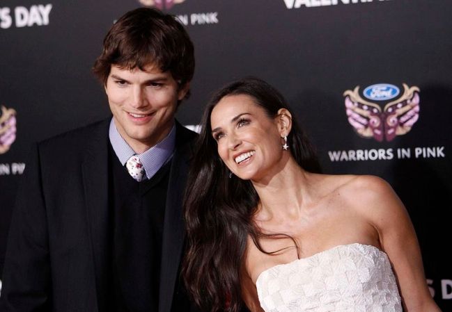 Demi Mooreová a Ashton Kutcher