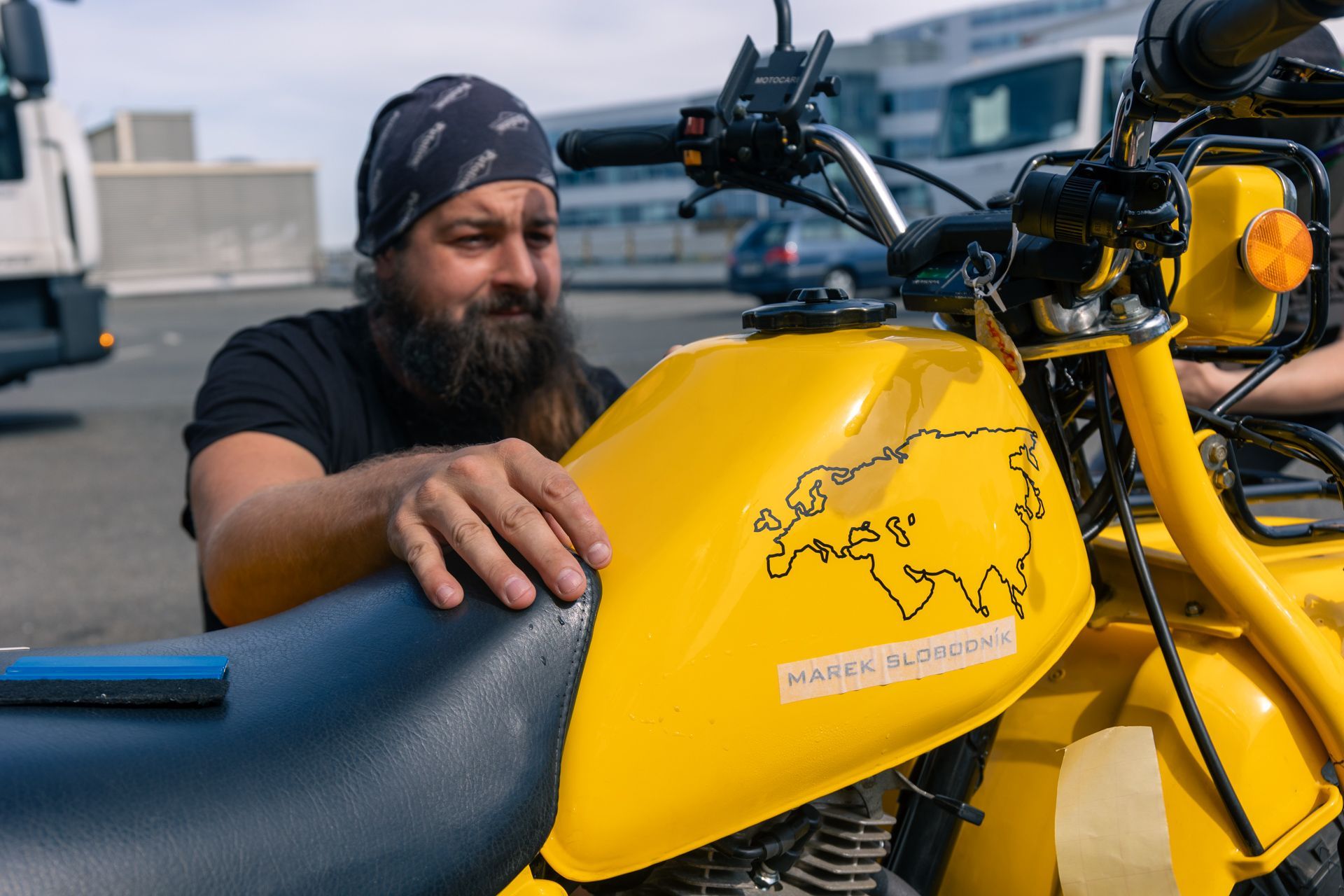 žlutá žába, dan přibáň, mongolsko, start