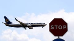 Ryanair letadlo cestování
