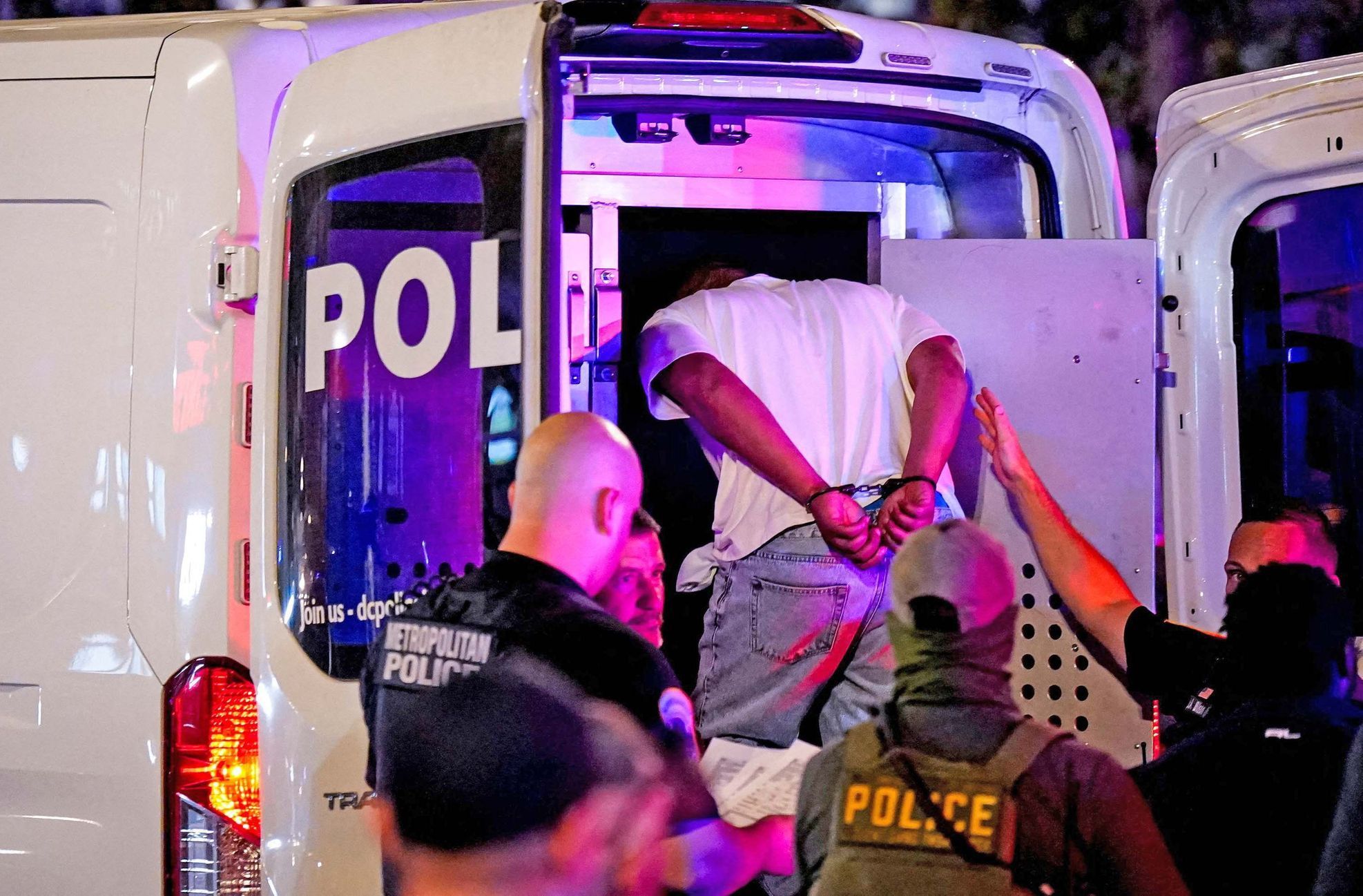 Trump, Národní garda, Washington, USA, kriminalita, trest smrti, policie