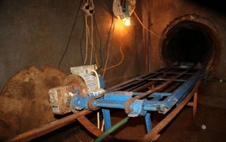 Pašerácký tunel mezi Ukrajinou a Slovenskem