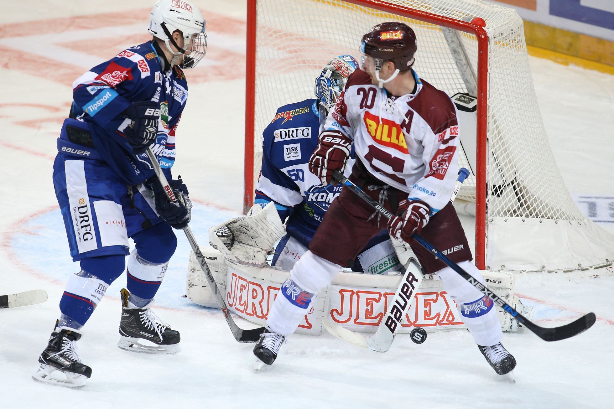 Sparta Praha - Kometa Brno, extraliga 2016/17