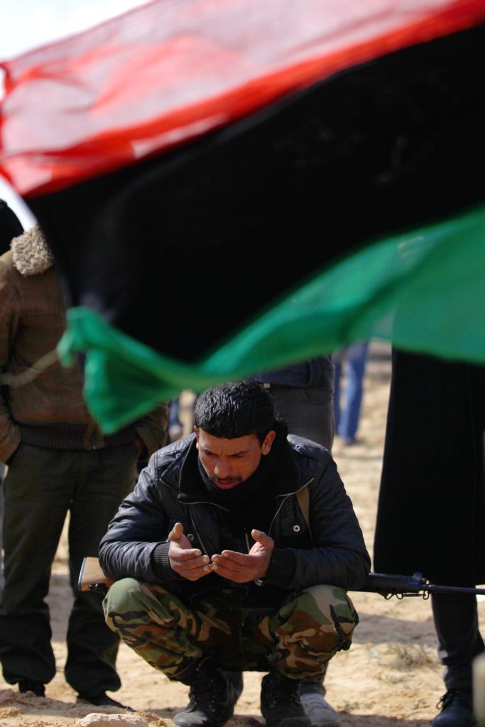Libye: útok na povstalecký konvoj