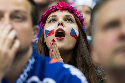 MS 2015, Česko-USA: čeští fanoušci