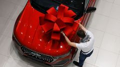 FILE PHOTO: Chery dealership in Saint Petersburg