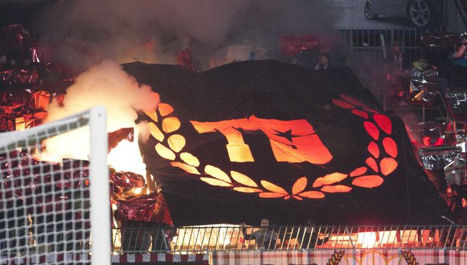 Fotbal, Gambrinus liga, Olomouc - Slavia: fanoušci