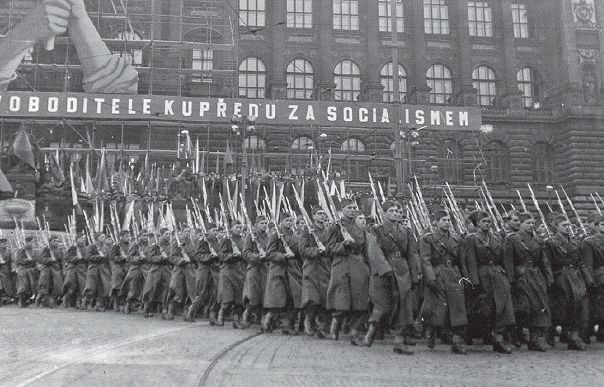přehlídka, armáda, 1949, vojáci