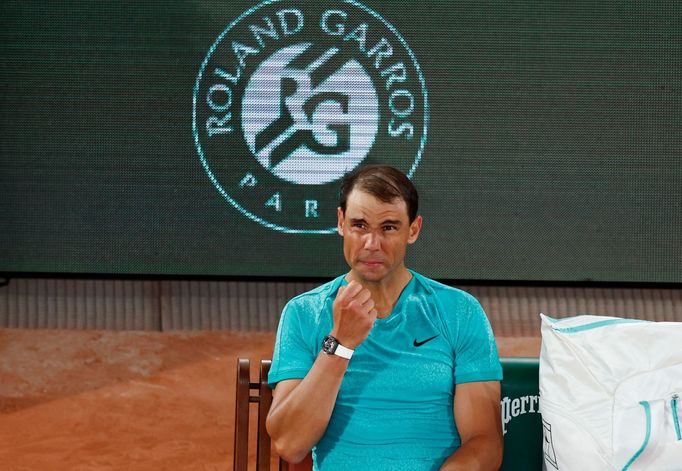 Tennis - French Open - Roland Garros, Paris, France - May 27, 2024 Spain's Rafael Nadal looks dejected after losing his first round match against Germany's Alexander Zver