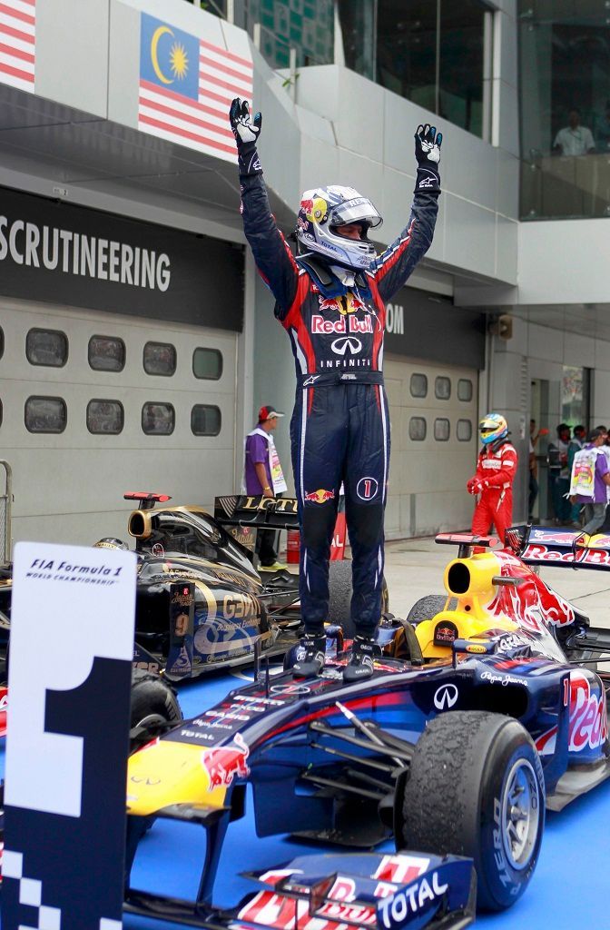 VC Malajsie - Vettel