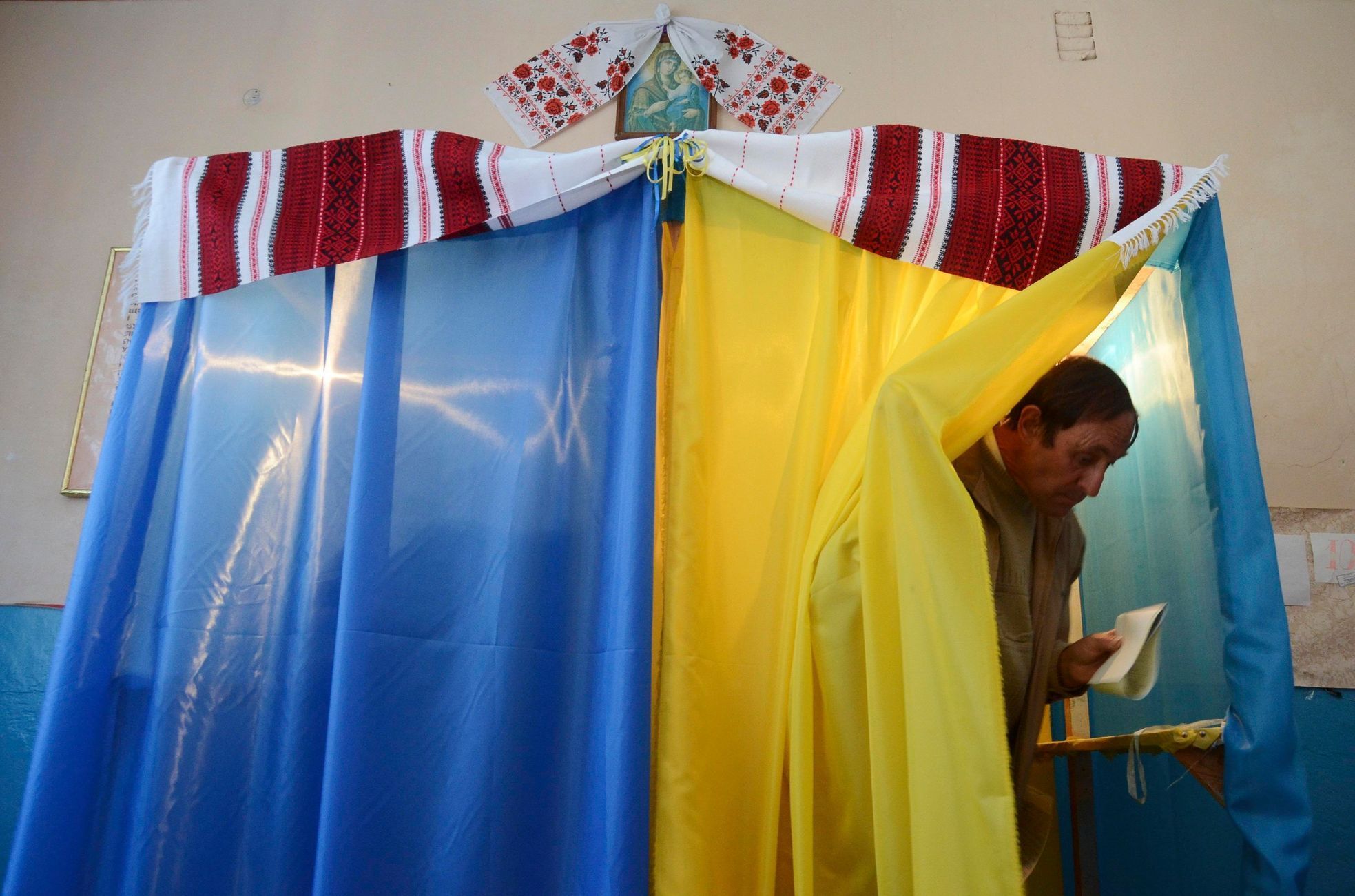 ukrajina volby