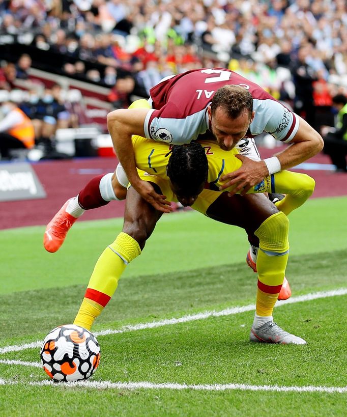 West Ham - Crystal Palace (Vladimír Coufal, Wilfried Zaha)