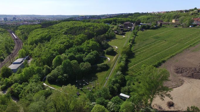 Bobová dráha Bobovka na Proseku (Praha 9)