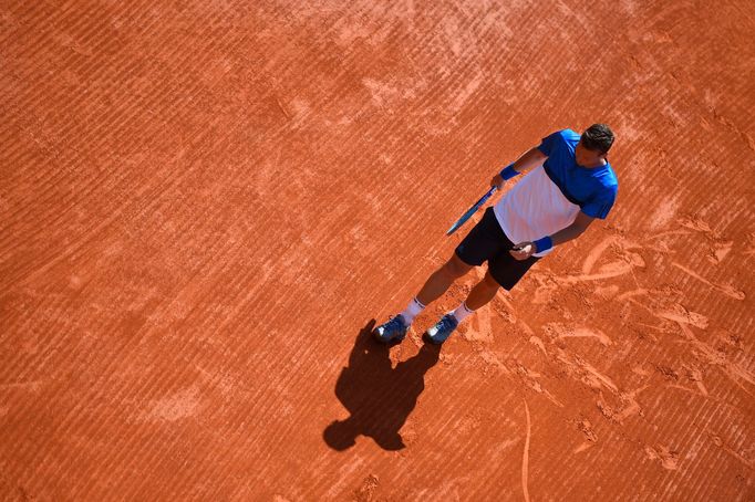 Tomáš Berdych na masters v Madridu 2016