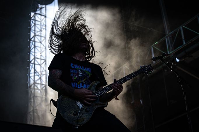 Snímek z festivalu Brutal Assault.