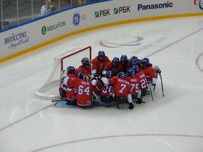 Čeští sledge hokejisté (paralympiáda Soči)
