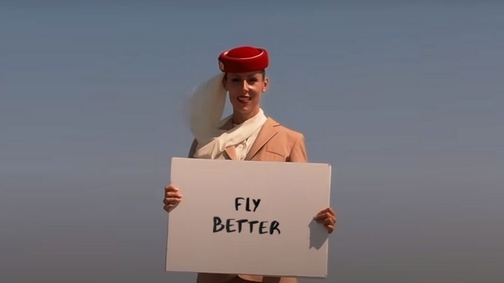 Žádné triky. Emirates bodují adrenalinovou reklamou, její finále je virální senzací; Zdroj foto: Emirates