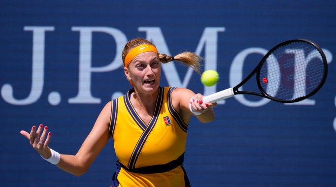 Petra Kvitová ve třetím kole US Open 2021