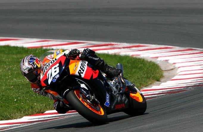 Suverénní vítěz německé Grand Prix - Daniel Pedrosa.