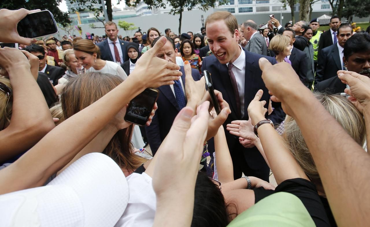 Kate a William v Malajsii