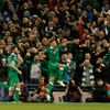 Baráž o Euro 2016 - Irsko vs. Bosna a Herzegovina (Jonathan Walters slaví)