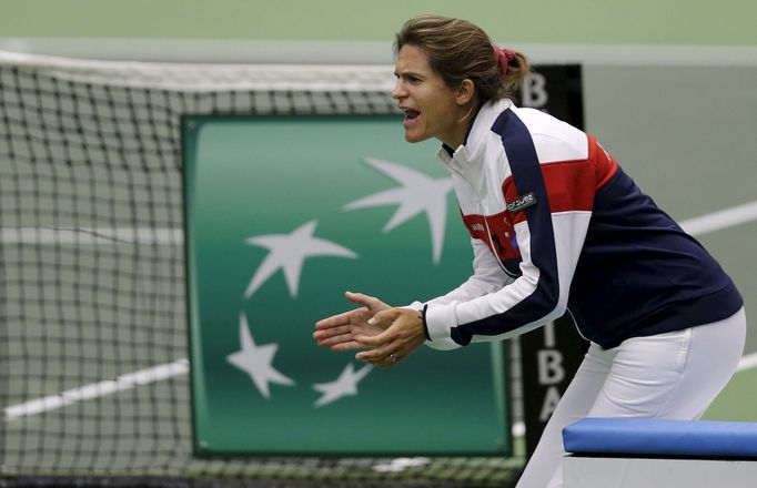 Fed Cup, ČR-Francie: Amélie Mauresmová