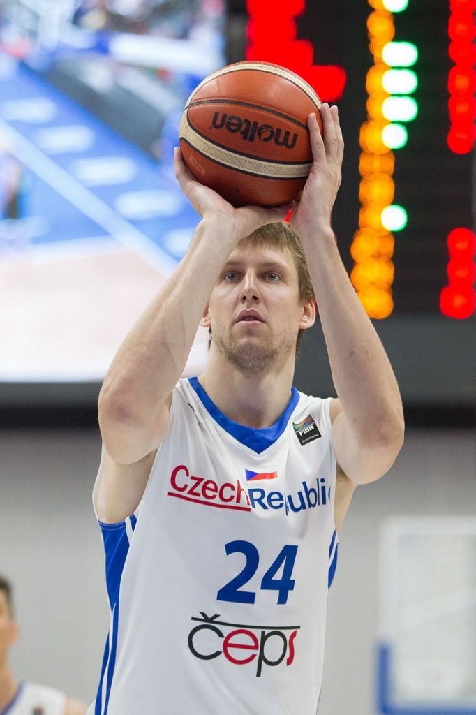 Česko - Mexiko. Příprava českých basketbalistů 30.6.2016