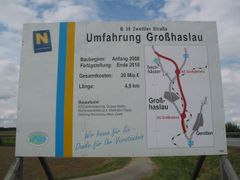 Obchvat u Grosshaslau stál 20 milionů eur