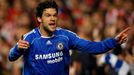 Michael Ballack slaví svůj gól do sítě Olympiakosu